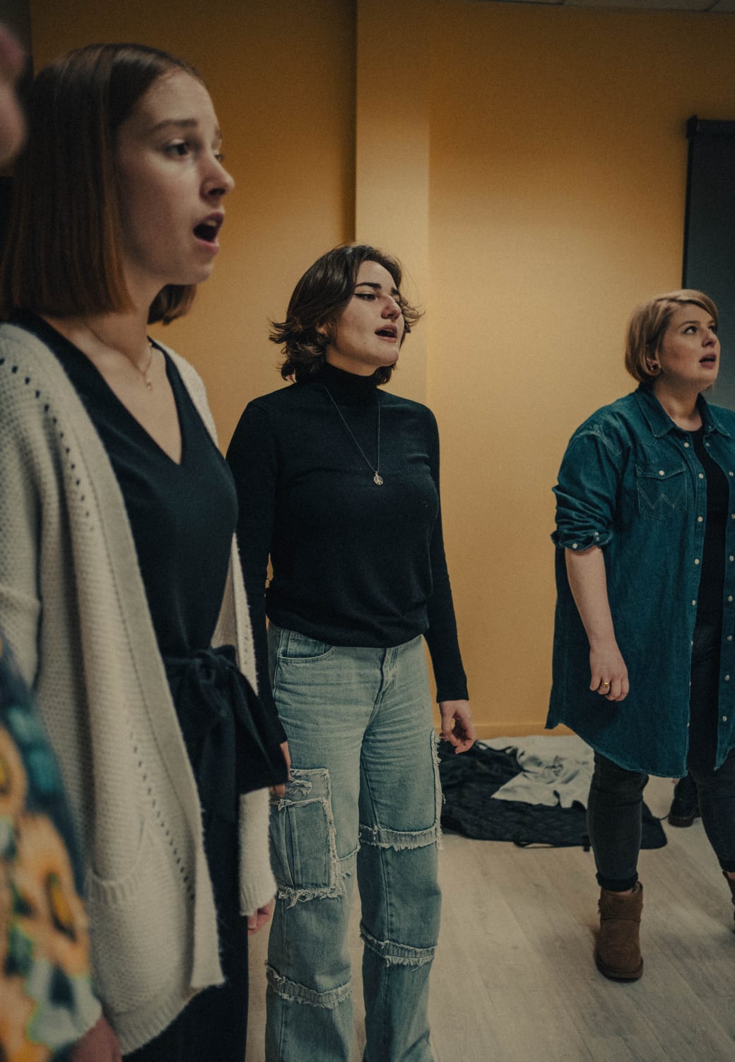 Séance de chant avec les Vol'Choeurs